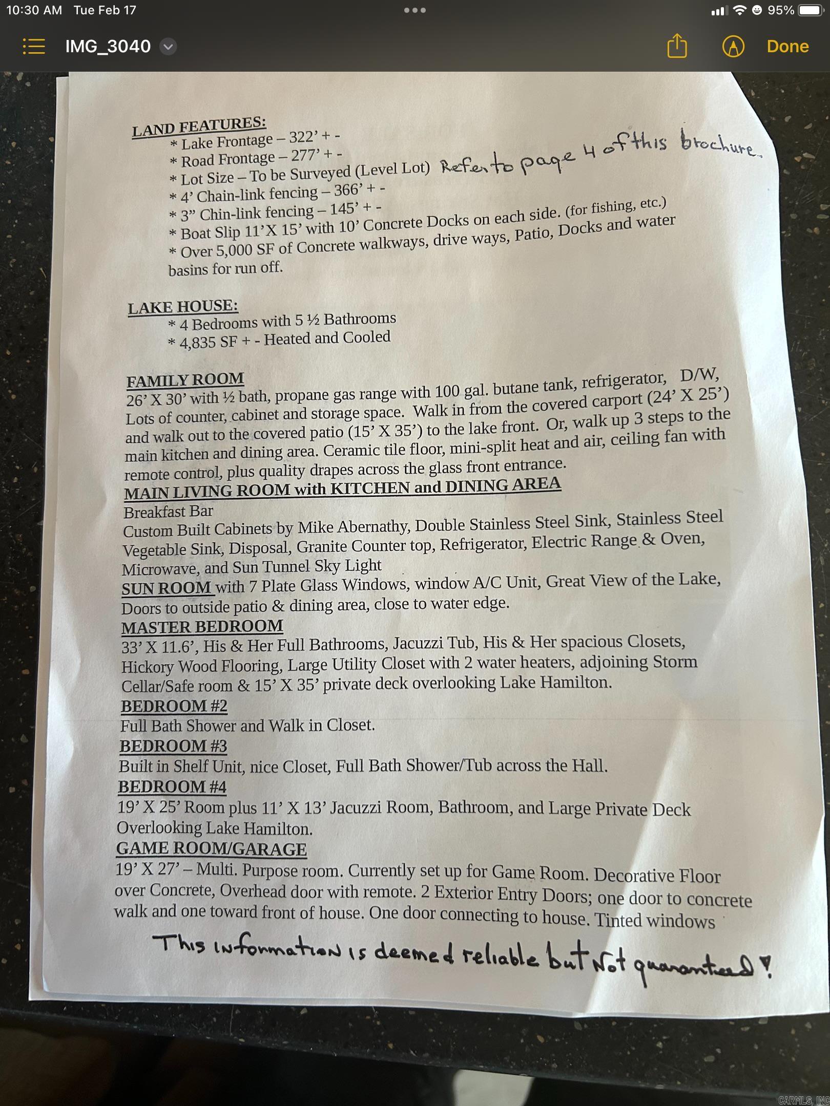 Metes & Bounds - Residential