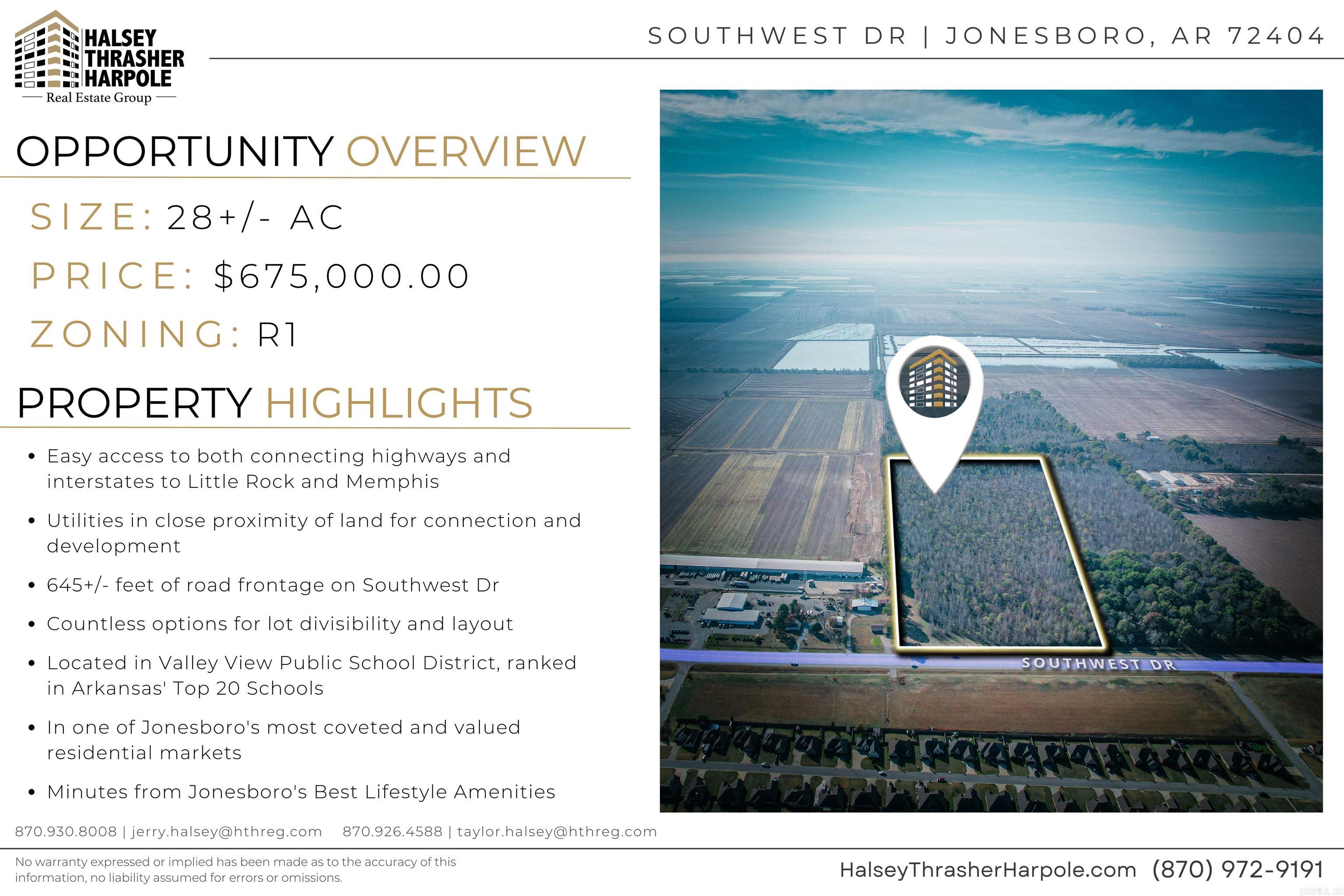 Not in Subdivision - Land
