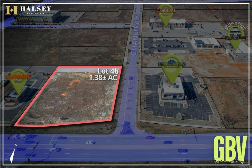 Greensborough Village is Northeast Arkansas’s first and largest master-planned, mixed-use community — a vibrant 200+ acre destination where people can live, work, and play. Perfectly positioned across from Arkansas State University and between NEA Baptist Health and St. Bernards Medical Mile, Greensborough Village sits at the heart of Jonesboro’s busiest corridor, surrounded by over 7,000 workers and 16,500 students. Its commercial core spans more than 100 acres and is fully equipped with utilities, stormwater systems, and walkable streets ready for development. The mix includes outparcels, a charming town center, an office park, luxury apartments, condos, and a soon-to-rise single-family neighborhood. Designed as a walkable, pedestrian-friendly community with green spaces, sidewalks, and decorative lighting, Greensborough Village offers easy access to dining, shopping, and entertainment — just minutes from healthcare, education, and the region’s largest employers, making it the ultimate destination in Northeast Arkansas.