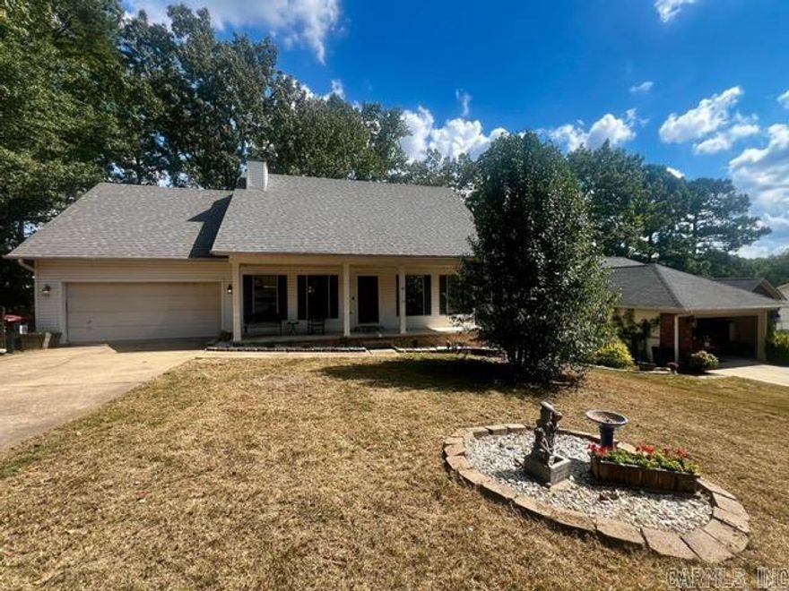 This charming 3 bedroom and large bonus or 4 bedroom , 2.5-bathroom home features a cozy fireplace perfect for relaxing evenings. Enjoy the outdoors on the covered back porch or the large front porch, ideal for sipping your morning coffee. With extra storage space, a spacious laundry room, and a large fenced-in backyard, this home offers both comfort and convenience. Don't miss out on the opportunity to make 3012 Oakbrook your new home sweet home.