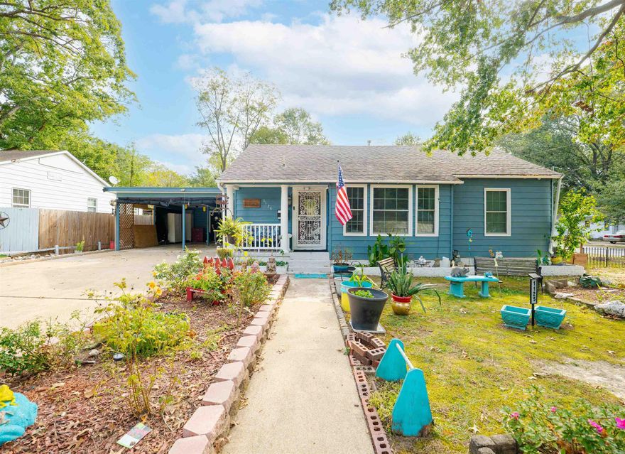 Im in Malvern, Arkansas, the Brick Captial of the world!  We’re just a short drive from Hot Springs National Park, Lake Cathering State Park, and tons of Arkansas’ most beautiful hiking trails! This is an inviting home that offers 2 true bedrooms plus an additional space with a connected full bath that makes the perfect setup for a 3rd bedroom, guest suite, or home office—whatever fits your life best.  From the entry, a cozy living area features a faux fireplace with a gas stove that brings both warmth and ambiance.  The galley kitchen features new stone countertops and new flooring installed in 2024.  The two secondary bedrooms have easy access to a shared bath.  Step outside to a beautifully landscaped yard complete with a deck, fenced backyard, above-ground pool, and not one but two outbuildings—ideal for storage, hobbies, or your next creative project. Conveniently located near shopping, dining, and schools, this home balances comfort, character, and convenience. Come see for yourself—your next chapter in Malvern might just start right here.   We’re excited for you to come and see if it’s yours!  1125 Cherry Lane in Malvern  Welcome Home!