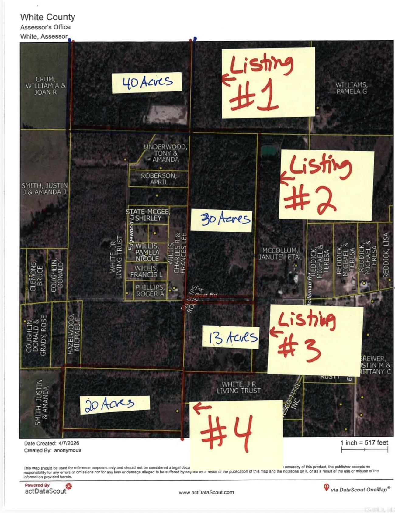 Rose Bud Rural - Land