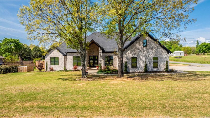 Come home to an exceptionaly well maitained home on a large corner lot ( 1 acre) This well thought out home offers so many upgrades and extras. 4 large bedrooms and 3 1/2 bath with an extra bonus room that could easily be used as a fifth bedroom. Each large bathroom has a tiled shower. This expansive open concept home has something for everyone. Large kithchen with a huge island and walk in pantry, tons of cabinets and an abundance of counter space. The large covered patio complete with out door infrared hanging heaters over look a fully fenced back yard. Enjoy a beautiful peaceful country setting while still being convenient to schools and shopping. This lovely home is a must see.