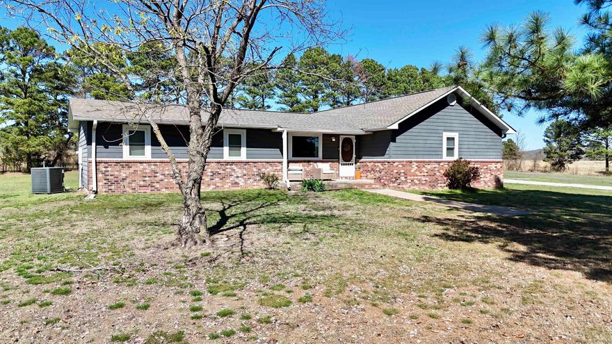 Located in Mount Pleasant, Arkansas, this well-maintained 3 bed, 2 bath home sits on 2.95 acres and offers a great combination of comfort, space, and recent updates. A tree-lined driveway provides a welcoming entrance to the property. The home features a two-car garage and several major improvements completed in 2023, including a new roof, new windows, fresh exterior paint, and a new outside A/C unit. The property also includes a shop building with electricity inside and water ran to it, offering excellent potential for a workshop or additional storage. The shop was also painted and received a new roof in 2023. A storm cellar adds extra peace of mind, and the nearly 3 acres provide plenty of room to enjoy the outdoors. This property offers the space and updates many buyers are looking for while still being conveniently located in the Mount Pleasant area. Give me a call today!