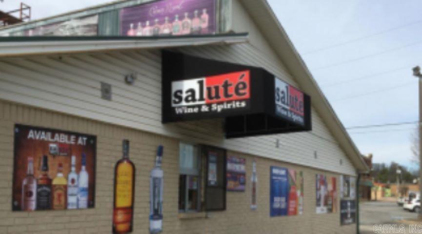 Great Liquor store with drive through.