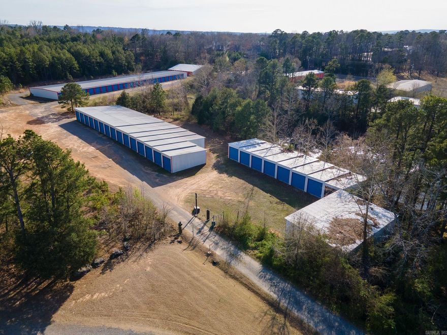 Great value add opportunity in Heber Springs AR. 164 Units with two warehouses. Great location!