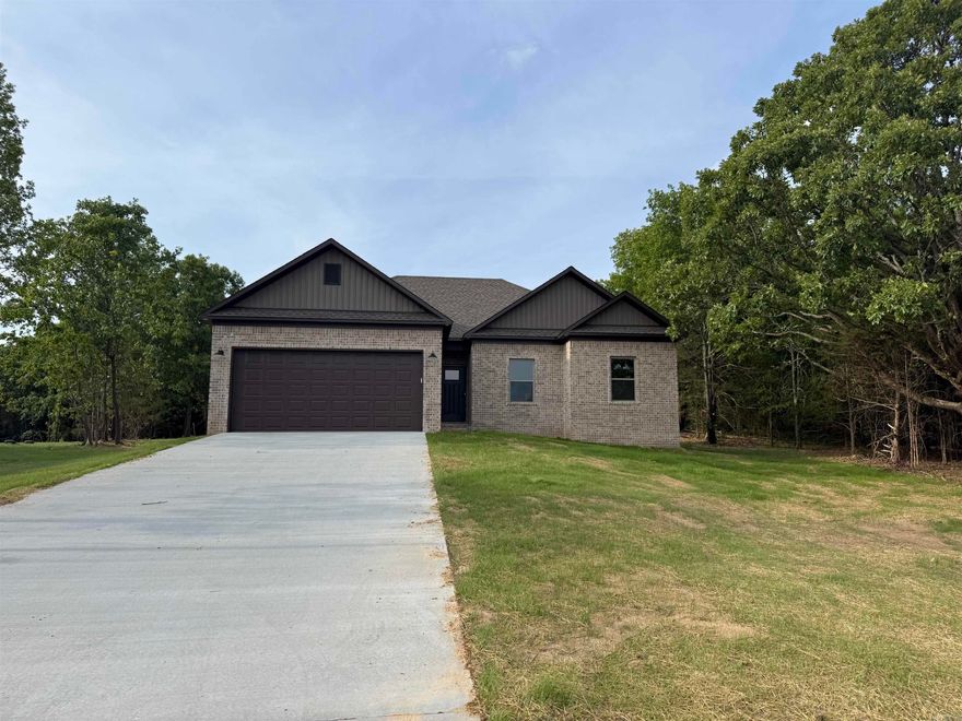 New construction opportunity! This beautifully designed brick home is currently under construction. Featuring a spacious open floor plan, the home will include a large living area filled with natural light, a modern kitchen with custom cabinetry and island, and thoughtfully designed living spaces perfect for everyday comfort and entertaining.  The primary suite is planned to include a generous layout with a walk-in closet and a stylish ensuite bath featuring a walk-in shower and double vanity. Additional bedrooms will provide ample space for family or guests.  Situated on a private lot with a two-car garage, this home combines quality craftsmanship with modern design. Don’t miss your chance to own a brand-new home completing construction soon!