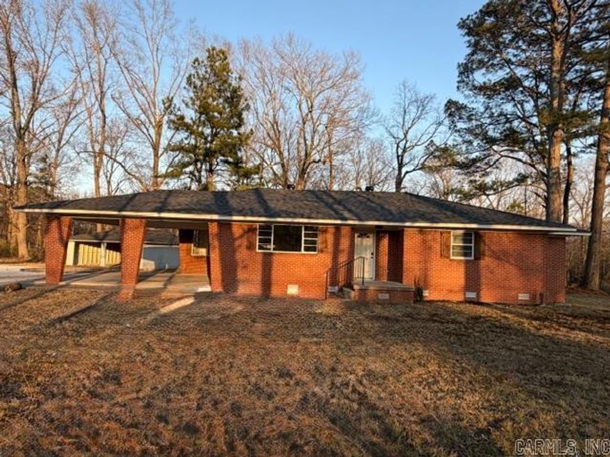 This stunning brick home is situated on 1.49 acres, offering the perfect blend of space and modern style. With four spacious bedrooms, three bathrooms, and an open layout, you'll enjoy a bright and functional living space. Recent upgrades include a new roof, new electricity, new plumbing, city sewer system, HVAC system, tankless water heater, updated flooring, and lighting, plus a freshly poured driveway. The kitchen and bathrooms boast updated finishes, giving the home a clean and refreshed vibe. You'll appreciate the large laundry room and private primary suite, perfect for relaxing after a long day. Outside, the level lot provides plenty of room for outdoor activities or future projects, all within a peaceful setting just minutes from nearby city conveniences. Call today for your tour of this beautiful property! More pictures to come!!