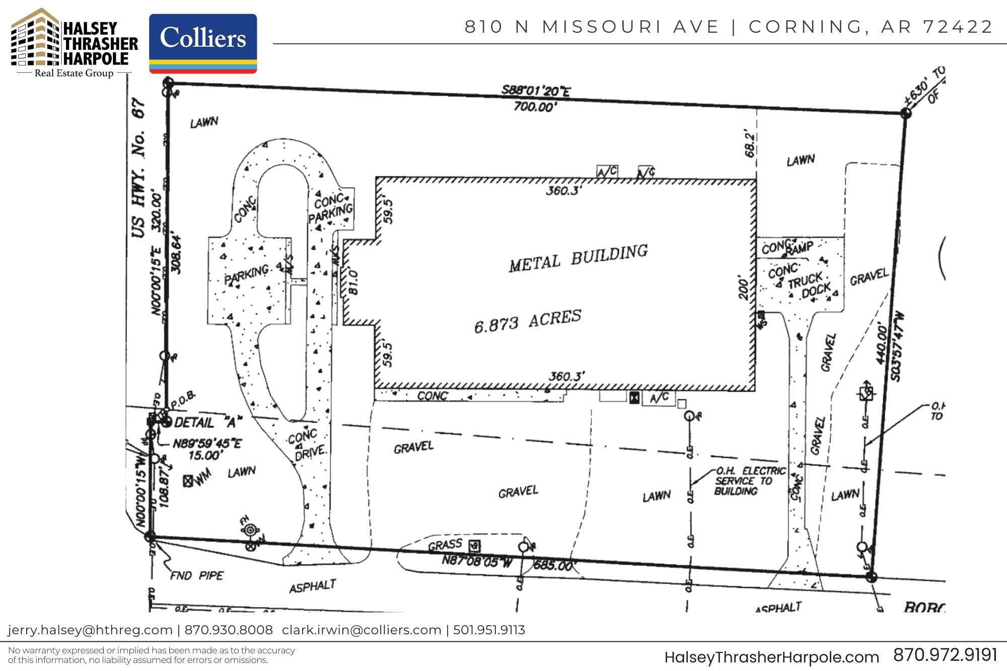 Not in Subdivision - Commercial Sale