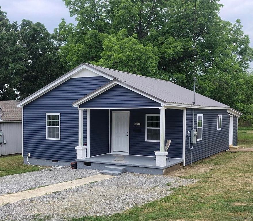 COMPLETLY REMODELED & MOVE IN READY! 3 br/2b home on a corner lot. This gorgeous home features NEW PAINT, FLOORING, CABINETS, APPLIANCES, HVAC, WINDOWS INSIDE. NEW SIDING AND ROOF OUTSIDE. Everything is fresh and modern! Bright, open spaces, a stylish updated kitchen, and comfort make this home ready for you to move in and enjoy. Don't wait-schedule a tour today! Home is agent owned.
