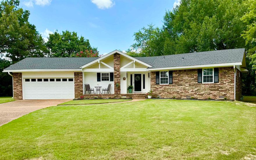 Check out this charming NEW LISTING with so many custom details! The newly renovated home offers an open floor plan, great for entertaining, stainless appliances, quartz countertops, wood flooring, gas stove, tankless water heater, big soaking tub, storm shelter, 2 car garage, brand new roof and heated & cooled sunroom. The home is located in a culdesac on the west side of town, convenient to shopping,  health care facilities & in a well established neighborhood!