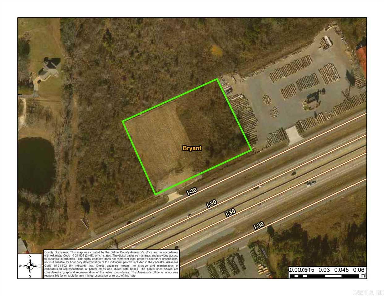 Sold Before Listed. Prime Location on Interstate 30 between Bryant and Little Rock. 3 level acres ready for your building/business. Call for more details!