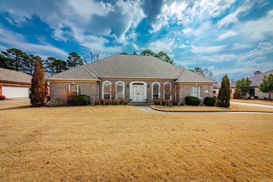 Luxury living meets breathtaking golf course views in this stunning 4-bed, 3-bath home perfectly positioned along the 17th fairway. With approx 3,000 square feet of thoughtfully designed space, this home offers room for everyone while maintaining an elegant, welcoming feel. The spacious living area is anchored by a beautiful gas fireplace & filled with natural light, creating the perfect setting for both entertaining & everyday comfort. Downstairs features no carpet offering both style and easy maintenance throughout the main living areas. The kitchen is a true centerpiece, featuring granite countertops, an island, stainless appliances, cabinet pullouts for pots and pans, & a new cooktop You'll also appreciate both a sunny eat-in kitchen and a formal dining room for hosting special gatherings. The primary suite is a private retreat with a cozy sitting area and an impressive wall of closets designed for exceptional storage. Upstairs, a versatile bonus space offers endless possibilities — media room, playroom, or home office — along with abundant storage throughout the home. Complete with a 3 car garage, this home has everything you could ask for.