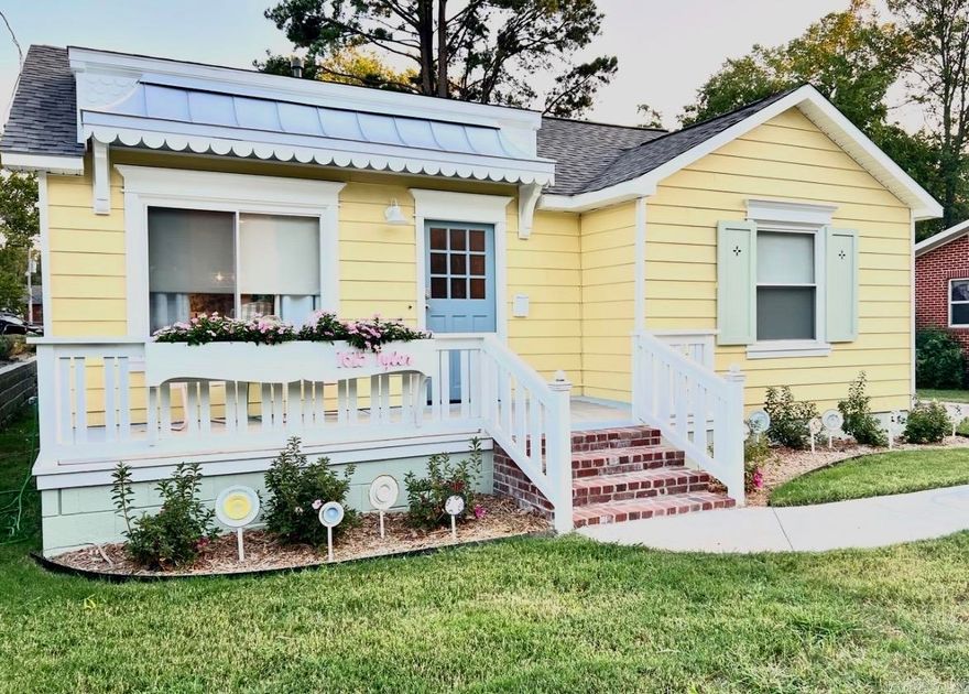 Beautifully renovated cottage in Conway, lovingly known as “The Little Yellow House,” offering charm, comfort, and versatility. Expanded to approximately 1,200 square feet, this thoughtfully redesigned 2-bed, 1-bath home features modern updates, functional living spaces, and timeless appeal. Originally built in the 1960s, it has been reimagined with integrated accessibility features throughout, creating a home that supports a wide range of needs and lifestyles while remaining warm, inviting, and fully livable for any buyer. Designed with visibility and long-term comfort in mind, the home offers accessibility features ideal for multigenerational families, aging in place, guests with mobility needs, or anyone seeking a more inclusive and functional living environment without sacrificing style. The flexible layout creates a welcoming space for families, caregivers, and visitors alike. Currently a successful short-term rental, the property also offers a strong opportunity for continued investment use or as a primary residence. Conveniently located near Hendrix College, shopping, and dining, this move-in-ready home offers flexibility, comfort, and accessibility in a convenient location.