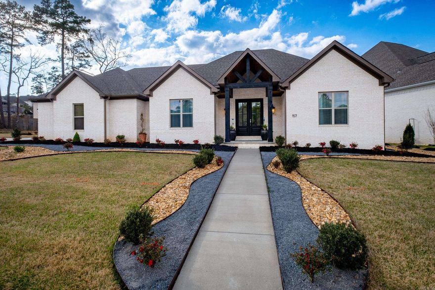 This Chenal Beauty is better than new! Spacious open floor plan with one level and 10-foot ceilings in the living area and 9 feet in the bedrooms. A screened-in patio wired for TV overlooks the flat and spacious yard. Side entry garage with an additional parking area on the expansive driveway. The 4th bedroom has French doors and a closet that could also serve as the perfect home office or playroom. The kitchen is a chef's dream with a walk-in pantry, gas range, coffee bar, and extensive prep area on the large island. The primary suite includes separate vanities and a soaking tub. The primary closet includes built-ins and conveniently leads into the laundry room. Since purchasing the home, the owners have added exterior downlighting, an audio system inside and on the patio, screened in the back porch, added a dry creek bed, and installed gorgeous landscaping/hardscaping. Three neighborhood pools and a park are nearby, just a few of the benefits of living in Chenal Valley. Agents, pls see remarks.