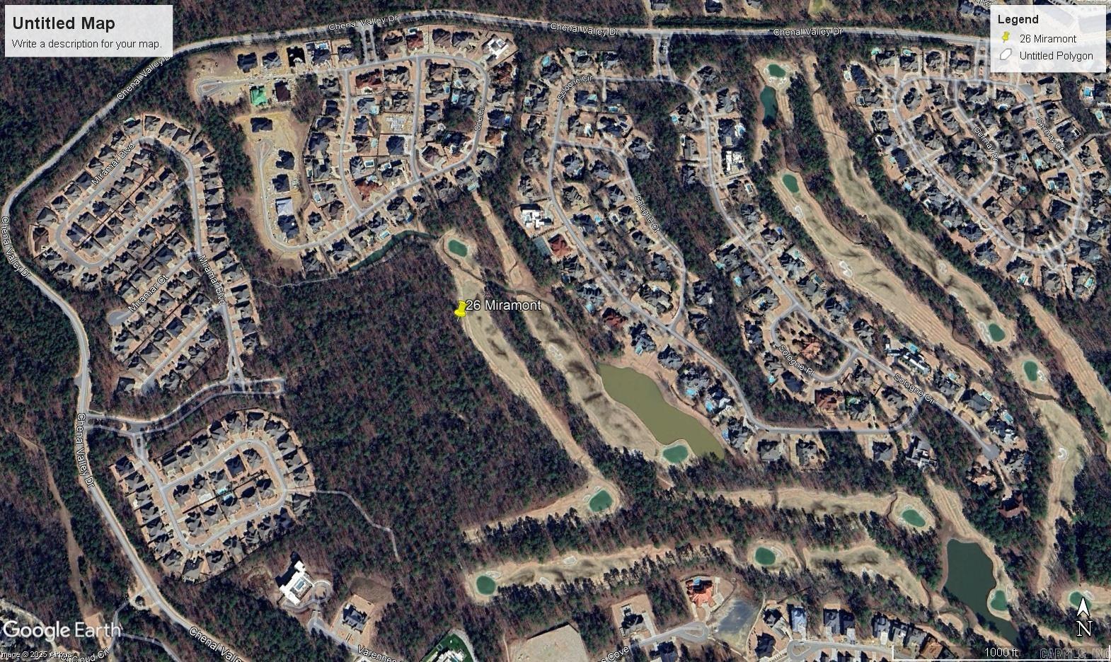 CHENAL VALLEY "MIRAMONT CIRCLE" - Land