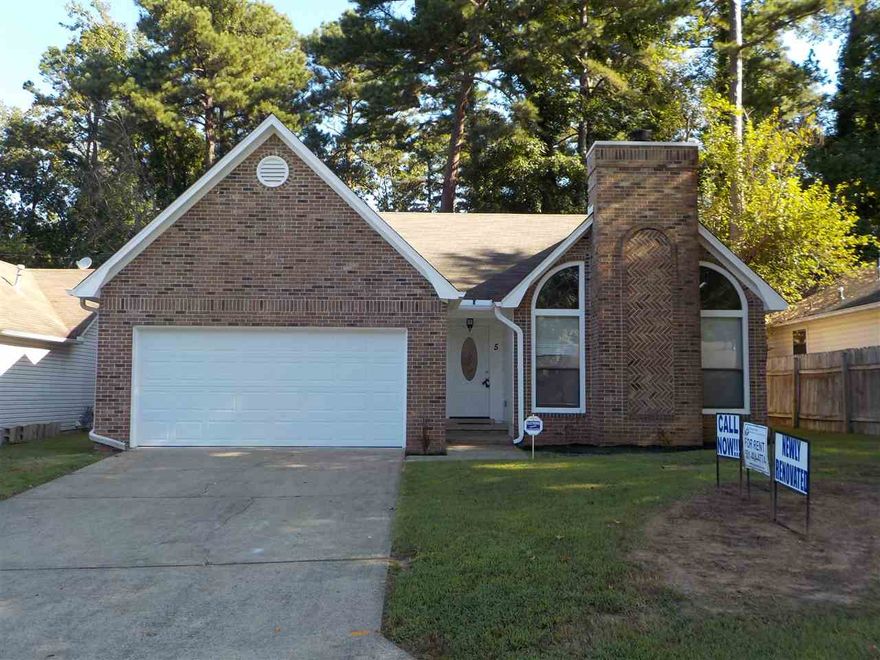 This beautiful 3bd-2ba-2ga home in North Little Rock has been completely renovated! The home has new paint on the interior-exterior and updated landscaping providing a welcoming curb-appeal. Your new home features gorgeous wood vinyl flooring throughout the main areas and plush new carpet in the bedrooms. We have updated the AC system and water heater to insure you are comfortable in the heat of the summer and provide efficiency. Your new kitchen has refinished white cabinets with new modern countertops pro