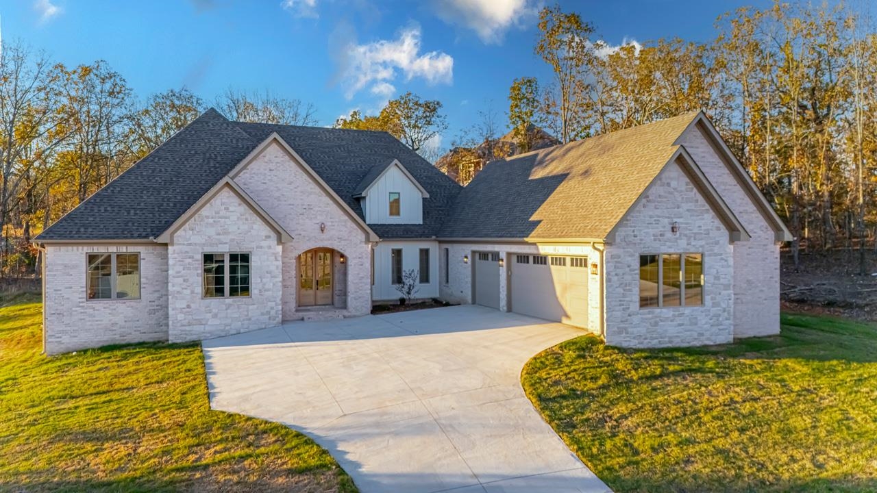 Builder is offering $10,000 in buyer concessions! This can be used towards a rate buy down, closing costs, or however you need it. You just found your DREAM HOME. Beautiful new construction with all designer selected high end finishes. 4 bed 3 bath with Office/Flex space that can be used as a 5th bedroom. All one level. Covered back patio that backs up to a green space perfect for entertaining. Open concept kitchen/living room. Kitchen will have a custom white oak 10ft island. Formal dining space with custom white oak beams. Massive walk in pantry. Primary suite has 2 walk in closets. Primary bath has separated vanities and custom tiled shower with multiple vales and rain head faucet. Oversized 3 car garage. Tankless water heater. Brushed gold finishes throughout. Oversized lot in Sherwoods newest gated community.