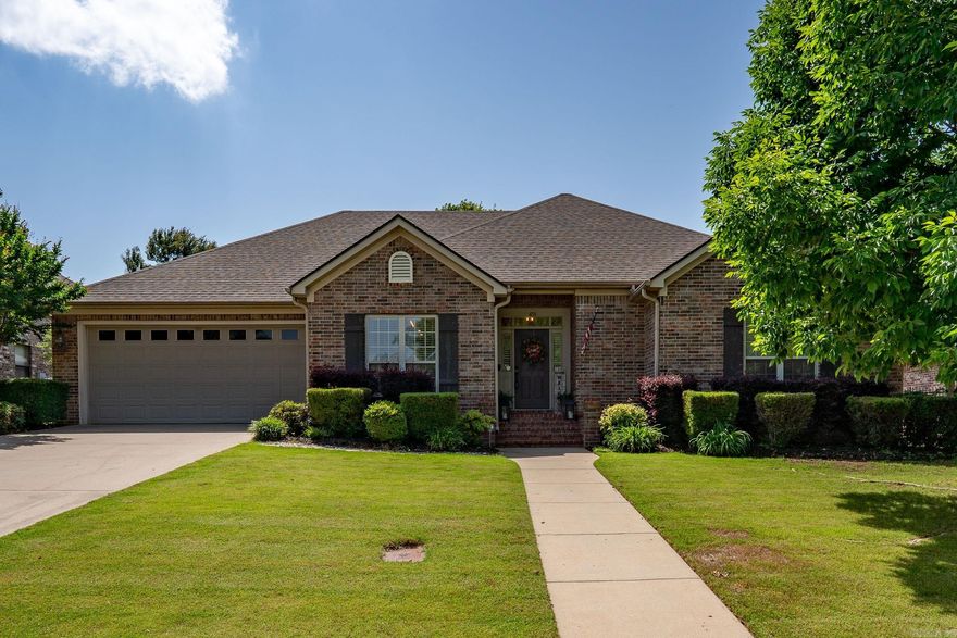 Welcome to this beautiful home in the highly sought-after Nottingham subdivision in West Conway! This move-in ready gem features a split floor plan, perfect for privacy and functionality. The kitchen displays elegant granite countertops and glass tile backsplash, while hardwood floors add warmth and charm throughout the main living areas. Cozy up by the gas log fireplace in the spacious living room—ideal for relaxing evenings at home. Enjoy meals in the separate formal dining room or unwind on the covered back patio overlooking the spacious, fully fenced backyard—perfect for entertaining or outdoor play. With a roof that's only two years old, this home offers both comfort and peace of mind. Don’t miss your chance to see this one! See agent remarks.