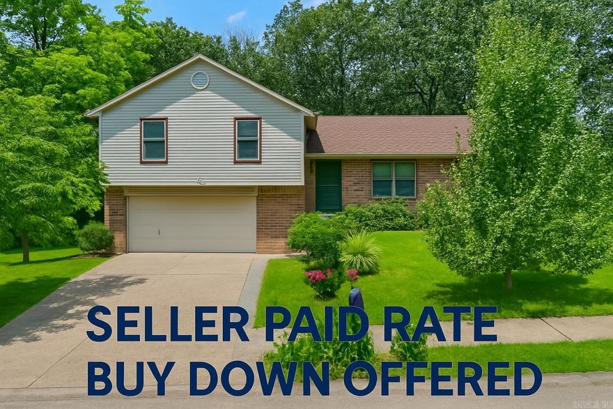 Seller offering $2500 for a rate buy down with acceptable offer & has made recent price reductions! Featuring a new roof (2022), new gutters (2021), and a brand-new 12x30 deck with a covered gazebo that conveys, this home is move-in ready inside and out. The kitchen and both bathrooms have been FULLY REMODELED, and the layout offers both a cozy den and spacious living room with a half bath convenient for guests. LVP flooring throughout and gorgeous tile in the kitchen and bathrooms. This home boasts a large primary bedroom with en-suite bathroom and his and hers closets. The garage is heated and cooled, offering flexible space for hobbies, workouts, or projects. Sitting on a huge lot, you’ll love the extra parking pad, perfect for trailers, boats, or additional vehicles with a wide gate to the backyard for even more potential. Out back- two sheds, including one with electricity, offer tons of storage.
