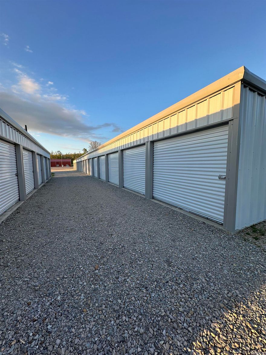 Mini-Storage Units: 96% occupancy: 49 of 51 units rented. Excellent investment opportunity with smart techology. 10 Original units with traditional lock & key system, 41 NEW construction units in varying sizes with Noke (No key) smart storage technology for individual door access system on each of the new units. All units maintained through LakeCitySmartStorage.com website. The Noke system also works with that website. Owner/Manager and tenants can access their unit through the Noke app. Units are automatically maintained with lock out for past due, and payments posted through the website. With automation, management is seamless! Minimal site management needed. Call today!!