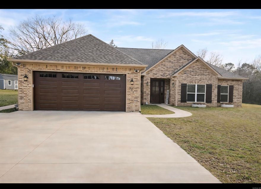 Welcome home to this beautiful 4-bedroom, 2-bath brick residence nestled on 9 private acres. Offering the perfect blend of comfort and convenience, this property is located just minutes from the local school district while still providing the peace and space of country living.  Step inside to find a spacious and functional floor plan designed for everyday living and entertaining. The generous bedrooms provide plenty of space for family or guests, and the primary suite offers a relaxing retreat at the end of the day.  Outside, you’ll love the expansive 9-acre setting perfect for outdoor activities, gardening, recreational use, or simply enjoying the privacy and scenic surroundings. The attached garage and wide driveway provide ample parking and storage.  If you’ve been searching for space, privacy, and proximity to town, this property checks all the boxes. Schedule your private showing today!
