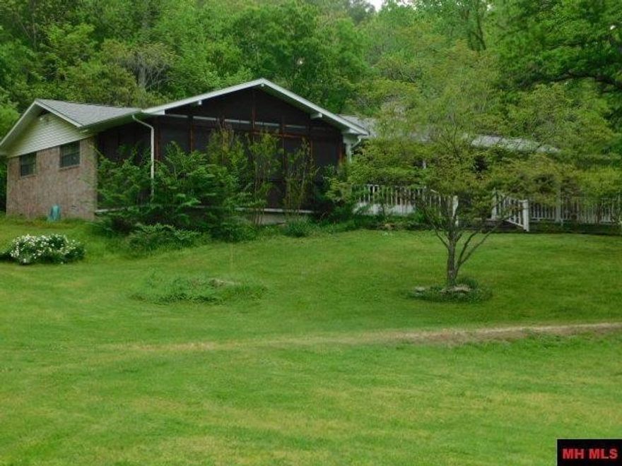 3BR/2BA Brick Home on 16.99 Acres m/l – Creek, Pond, Wildlife & Shop! This 2,535 sq ft brick home with an 800 sq ft basement sits on 16.99 scenic acres m/l with a year-round mountain spring creek flowing through the yard into a private pond before joining Moccasin Creek. The 3-bedroom, 2-bath home features two screened-in porches, perfect for relaxing and enjoying the peaceful surroundings. Deer and turkey abound on the property, offering great wildlife watching or hunting opportunities. A 24x24 shop building provides excellent space for tools, hobbies, or extra storage. The setting is park-like with mature trees, open space, and a bench by the pond—ideal for fishing or quiet reflection. Whether you’re looking for a private retreat or a full-time homestead, this rare find combines natural beauty, water features, and usable land in a truly special way. Don’t miss it!