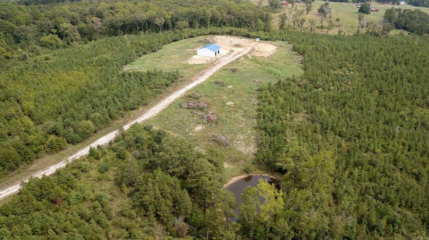 Check out this 30-acre tract sitting just outside of West Little Rock. This property includes a 50 x 60 Pole barn & a nice pond. Electric & Water on-site. Access to the property is via a meandering driveway that is permanent easement. Schedule your private showing today!