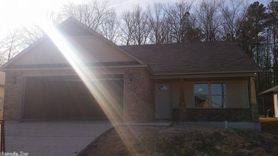 House is complete with Granite, Crown Molding, Tile in all wet areas. In a new Community that features a large Pond at entrance with Water Feature. Black Frigidaire appliances.