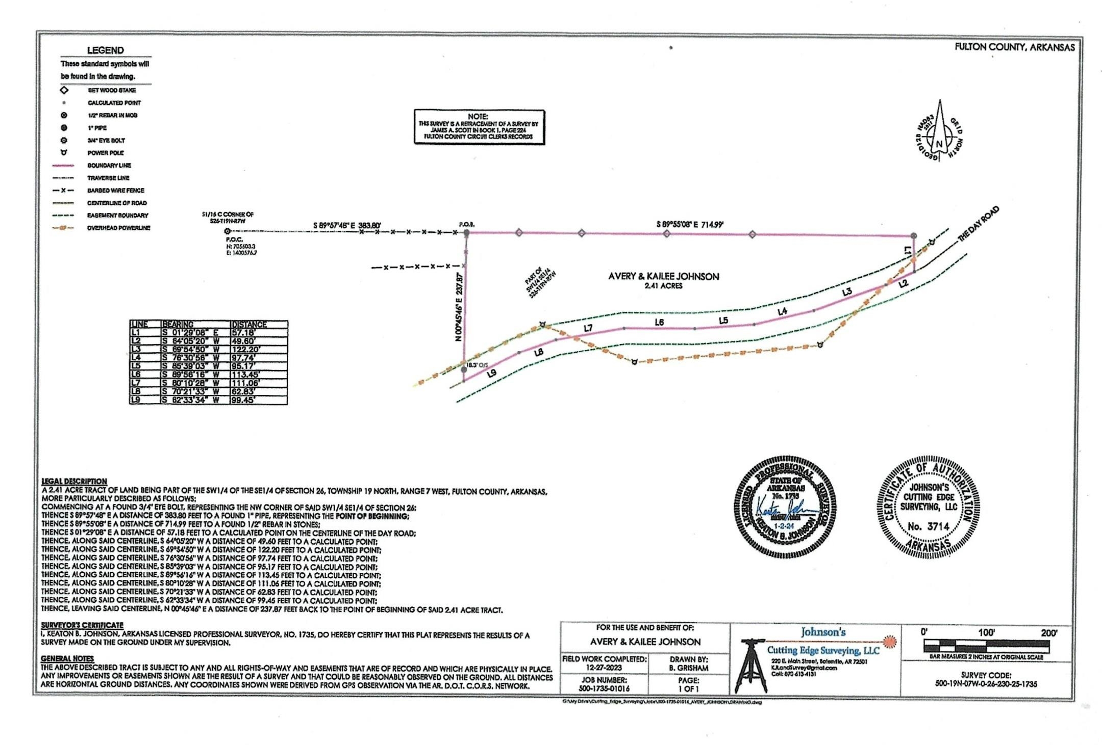 Metes & Bounds - Residential