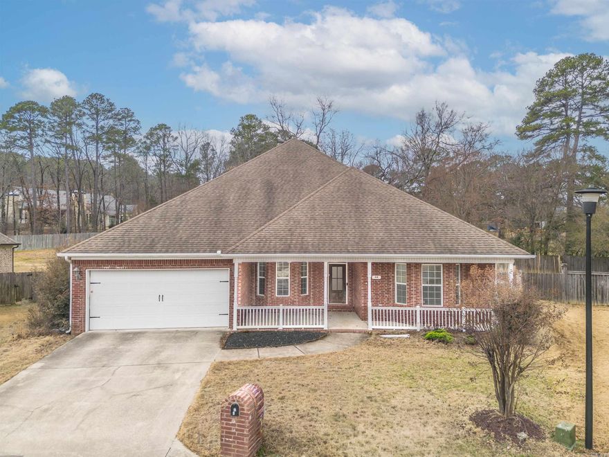 Step into a home that knows how to host and how to retreat. This beautifully designed 3-bed, 2-bath residence offers a WAY oversized open-concept kitchen/ living area that feels made for gatherings, celebrations, and everyday ease. The kitchen anchors the space w/ dual wall ovens, a gas cooktop, granite counters, and an additional bar area ideal for a coffee station by morning & cocktails by night. Just off the kitchen, a separate dining area provides the perfect setting for more intimate meals. The primary suite is a true sanctuary, featuring a massive ensuite with a luxurious soaker tub, an expansive walk-in shower, and an oversized walk-in closet. A private access door leads directly from the suite into the laundry room, adding a layer of convenience you didn’t know you needed. Two additional bedrooms are thoughtfully positioned at the front of the home and share a well-designed full bath, ideal for guests or family. Out back, enjoy a large screened-in porch that extends your living space and invites slow mornings or relaxed evenings, all overlooking a fully fenced yard ready for play, pets, or peaceful privacy. This home balances comfort, function, and entertaining. See Remarks
