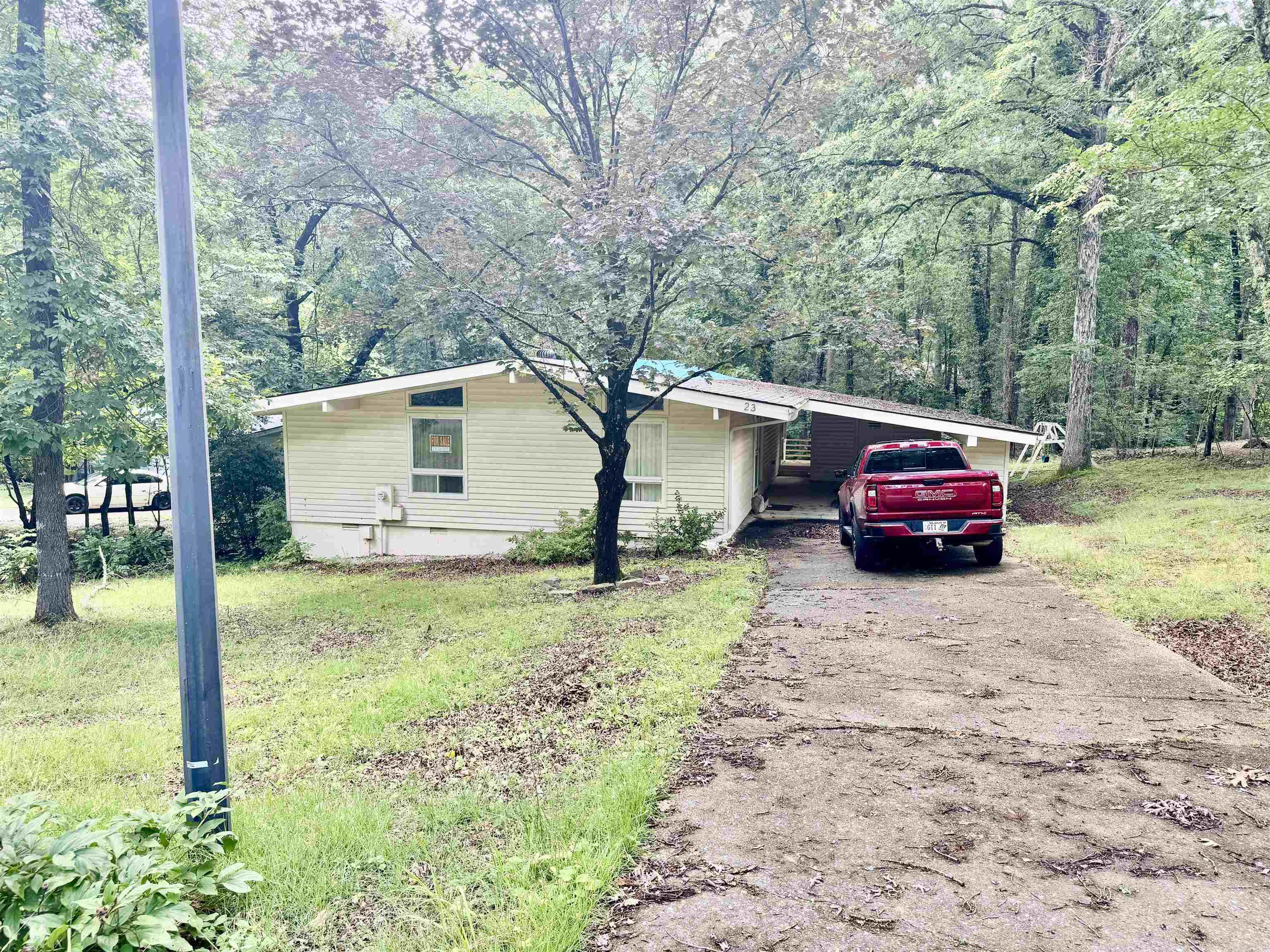 Great Opportunity! Fixer-upper in a great neighborhood! This 2 bedroom 1.5 bath home has all the potential. It just needs some elbow grease. The seller is unable to make repairs, so our loss is your gain. A tree limb fell on the roof, which is currently covered with a tarp. Some interior damage has opened the opportunity for you to renovate with your personal touch.