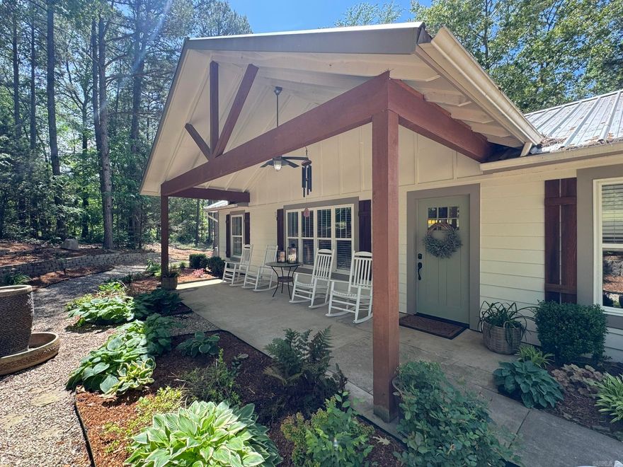 Welcome to your private retreat in Beebe, Arkansas! Situated on approximately 2 beautiful acres, 150 Old Schoolhouse Rd offers a rare opportunity with two homes on one property—perfect for multi-generational living, rental income, or a private guest setup.  The main home has been thoughtfully updated and features 2–3 bedrooms. The flexible third room was originally designed as a movie theater, but can easily serve as a third bedroom, home office, or entertainment space—giving you the versatility to fit your lifestyle. Updates throughout the home provide comfort and modern appeal while maintaining a cozy feel.  The second home is a standout with its modern, open-concept design. It includes a loft-style bedroom along with an additional main-level bedroom, offering both functionality and style. The spacious living area is filled with natural light from large windows that showcase stunning views of the outdoor space. Step outside to enjoy the expansive deck and above-ground pool—perfect for relaxing or entertaining.  With scenic surroundings, flexible living arrangements, and unique features throughout, this property is a must-see for anyone looking for space, privacy, and opportunity