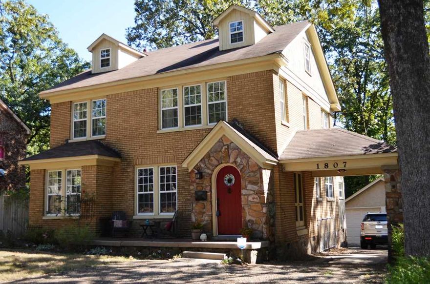 Beautifully renovated classic 2 story from Little Rock's past! This large family home features refinished red Oak flooring, new electrical wiring, new drain plumbing, designer paint, new kitchen cabinets, granite counter tops, ceramic floors, appliances & new H/A with duct work up! Also, the home is bathed in sunlight brought in by new insulated windows! The Master is large as are the 2 additional bedrooms. The 2 car garage features new auto open doors! I could go on, but you'll have to see for yourself!
