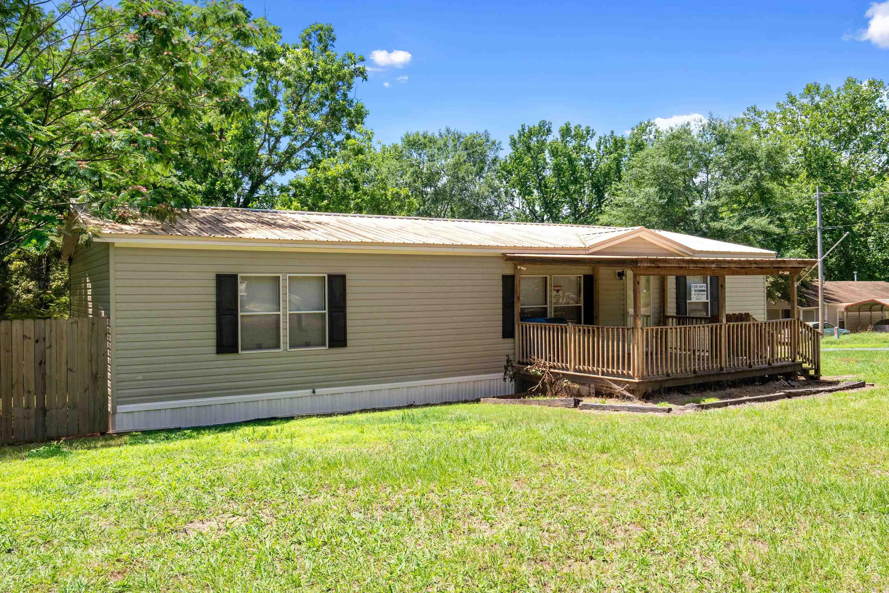 You canāt miss this wonderful mobile home on a corner lot with new paint, new flooring, 3 bedrooms, and 2 baths! This is a great deal and wonāt last long!