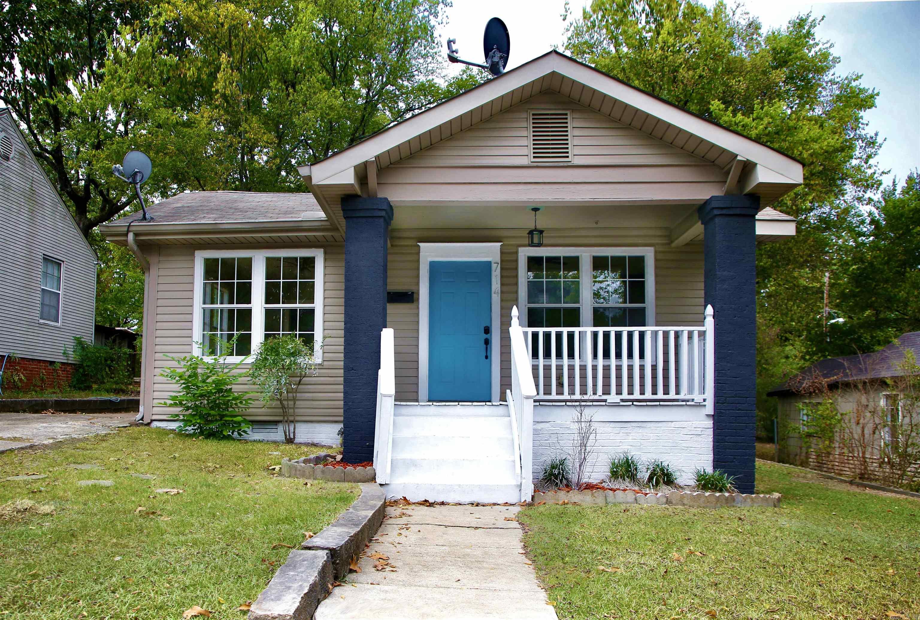 Don't miss this cute, completely remodeled home only 4 blocks from UAMS! This adorable home is in a wonderful location with close proximity to Stifft Station, UAMS, Hillcrest and easy access to the 630 freeway. Completely renovated, modern bathrooms with brand new everything! Modern tile on floors and walls with new tubs, vanity, fixtures and more. Updated kitchen with granite countertops, stainless steel dishwasher, subway tile backsplash and stainless steel farm sink with updated cabinetry and hardware. Tasteful fresh paint throughout the home. Step into the large front room with an adorable, classic fireplace. Large separated dining room for hosting with loads of light. 2 large bedrooms near the front of the house with the 3rd bedroom toward the back. Brand new Samsung washer and dryer included. Central heating and AC. Security system installed and ready to be activated. Large driveway for parking. Keyless entry for front door. This home is turnkey and ready for you to move in!