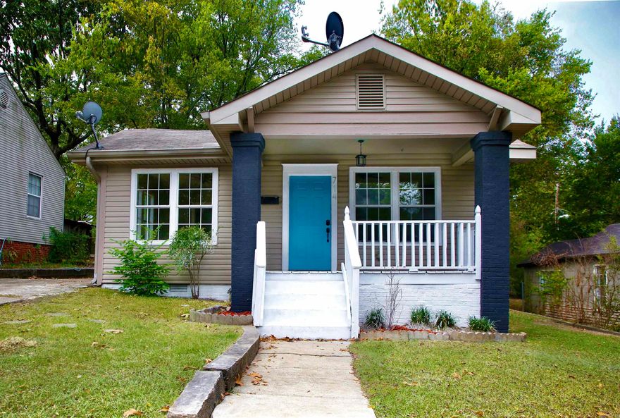 Don't miss this cute, completely remodeled home only 4 blocks from UAMS! This adorable home is in a wonderful location with close proximity to Stifft Station, UAMS, Hillcrest and easy access to the 630 freeway. Completely renovated, modern bathrooms with brand new everything! Modern tile on floors and walls with new tubs, vanity, fixtures and more. Updated kitchen with granite countertops, stainless steel dishwasher, subway tile backsplash and stainless steel farm sink with updated cabinetry and hardware. Tasteful fresh paint throughout the home. Step into the large front room with an adorable, classic fireplace. Large separated dining room for hosting with loads of light. 2 large bedrooms near the front of the house with the 3rd bedroom toward the back. Brand new Samsung washer and dryer included. Central heating and AC. Security system installed and ready to be activated. Large driveway for parking. Keyless entry for front door. This home is turnkey and ready for you to move in!