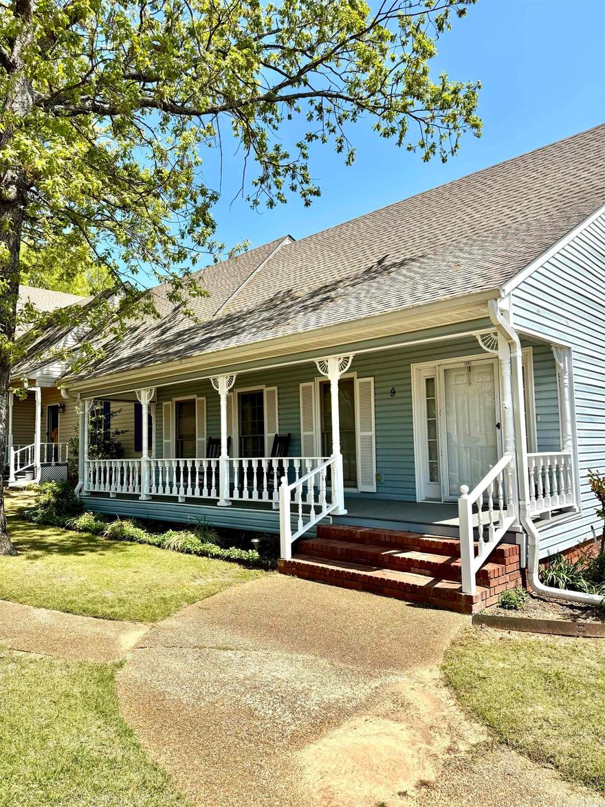 Welcome to this beautifully maintained traditional condo that blends timeless charm with contemporary comfort. A lovely front porch invites you in, setting the stage for relaxed, easy living. Inside, the open-concept kitchen, living, and dining areas feature rich hardwood flooring and plenty of natural light, perfect for everyday living and entertaining. The kitchen is a standout with stainless steel appliances, a convenient breakfast bar, and plenty of counter space for the home chef. Two spacious bedrooms and two full baths offer room to spread out, while the oversized laundry room provides extra storage and functionality. Step outside to enjoy the screened-in porch—ideal for unwinding in a bug-free outdoor setting—or take in the fresh air on the private rear patio. Two car garage with extra storage as well!! This one won’t last long. Agents, see remarks!