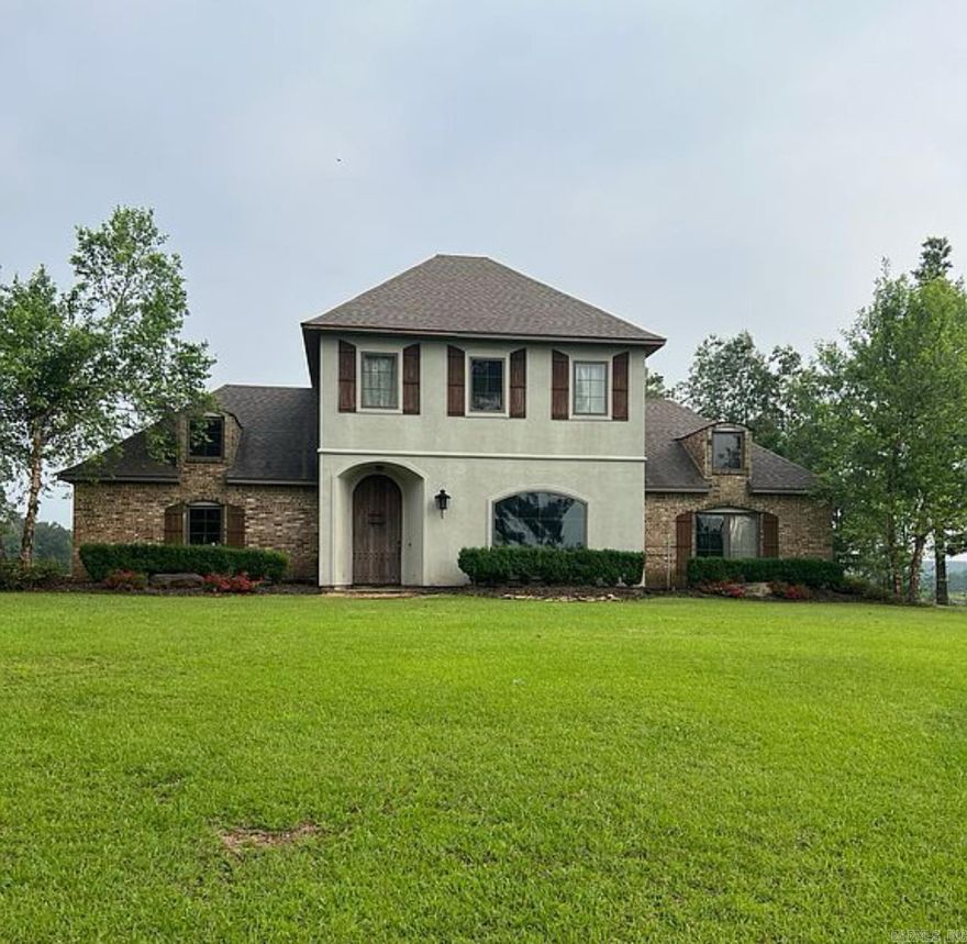 Beautiful 5 bed 3 bath home on 20 acres with a pond, beautiful outdoor oasis with in ground swimming pool and patio.