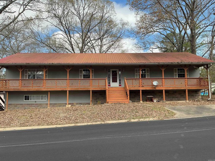 3716 Silica Heights- Room galore! Open 2,000 sq ft home, 2 bedrooms, 2 baths, with a wide open Living, Kitchen, Dining room area, all hardwood floors! Both super large bedrooms are at separate ends of the living area. Kitchen has lots of wood cabinets and an island large enough for big get-togethers! 10' wide wooden tread stairs lead to a 800sq ft basement with 2 rooms and a large stone wood burning fireplace! Great covered backyard area perfect for grilling and entertaining! *Basement is not included in the square footage of the home*  3722 Silica Heights- 1,440 sqft home with a 2 car carport, needs work- roof, siding, flooring & more. Also has a 20 x20 basement Homes are to be sold together. Total acreage is 0.66 acres. Features are on 3716 only