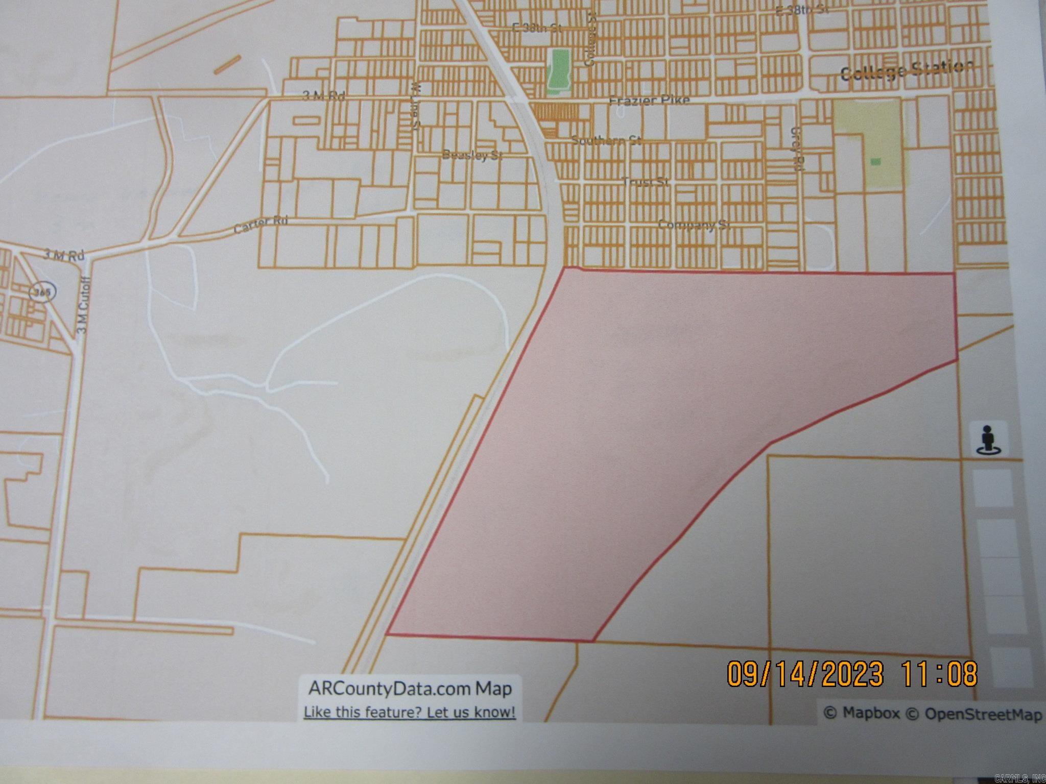 Wooded approx 140 acres near Airport and Little Rock Port.