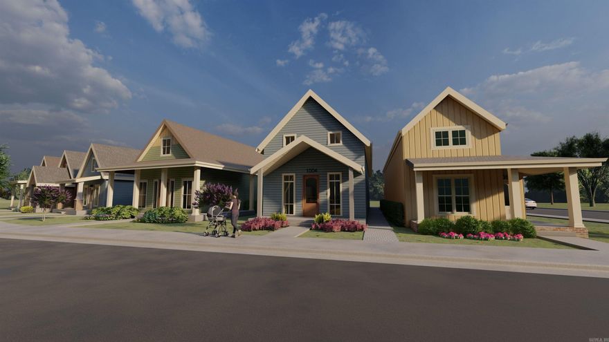 Join the most talked about community in Arkansas! From the frequent neighborhood street parties, soup suppers, and holiday parties to the easy stroll to remarkable restaurants, you will soon immerse yourself in this storybook lifestyle. Concept, elevations, etc are still pending The Village at Hendrix Approval