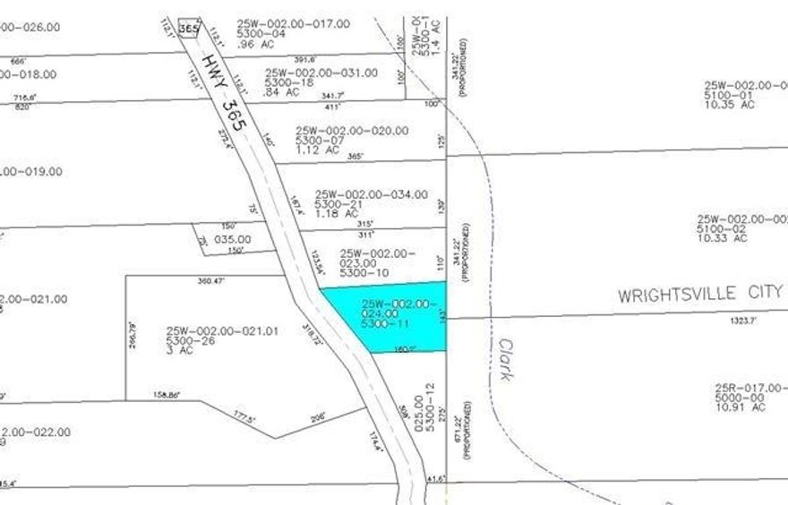 OLD HOUSE ON PROPERTY.All offers must be presented with Buyer's acknowledgement that Sellers are AR Real Estate Brokers and REALTORS and No mineral, gas, or oil rights are to be conveyed. Conveyance of the property shall be made to buyer by Special Warranty Deed.  No offers accepted without earnest money!  Title insurance and survey are at buyer's expense.  Property sold “As Is”, No disclosure available. Owner will finance with 15% down. Call for details.