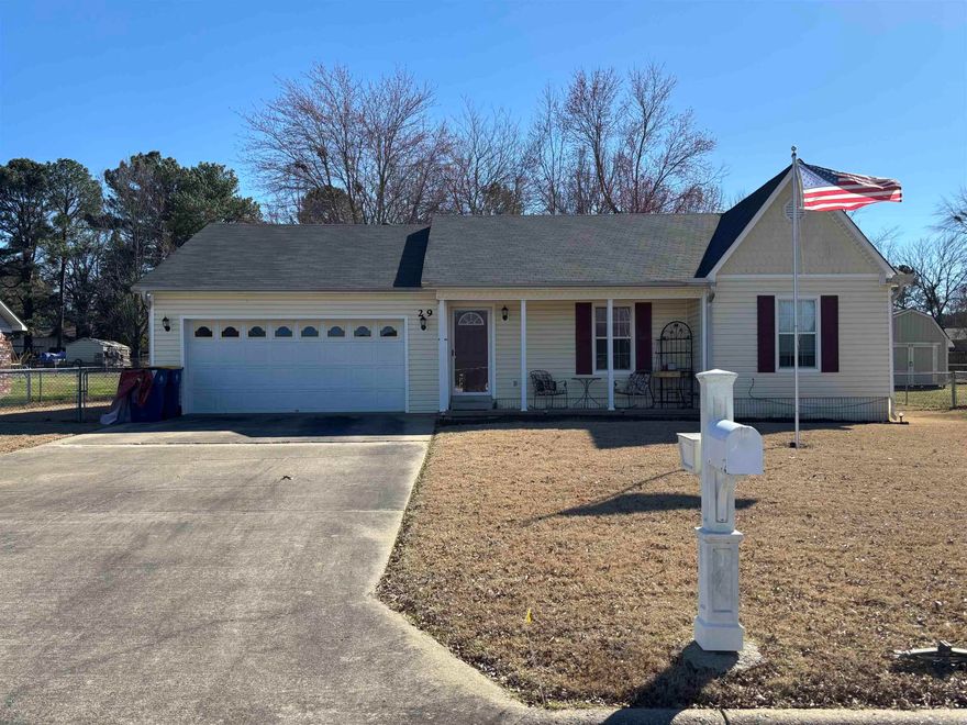 The adorable home is located on the south side of Cabot!  Roof replaced 2years ago! Very well maintained home! Tankless Hot Water Heater!  3bdrm 2full bath!  Big custom tile walk in shower in master bath!  Fenced back yard!  Very nice property