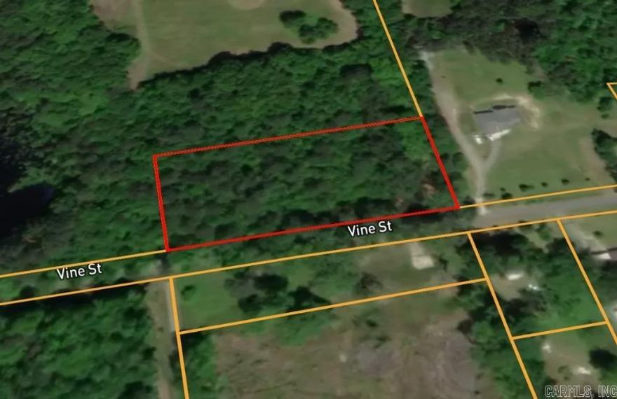 2 wooded acres with ~420 ft of road frontage and ~177 ft deep in a growing Saline County residential zone. Flat, buildable land with public water & sewer available. Outside any floodplain or wetlands. Residential zoning, no HOA. Quiet setting near the Little Rock metro. Traskwood is seeing modest growth which makes this a strong entry point. Minutes to region amenities, yet tucked into peaceful land ready for your vision. Perfect chance to bring it to life!