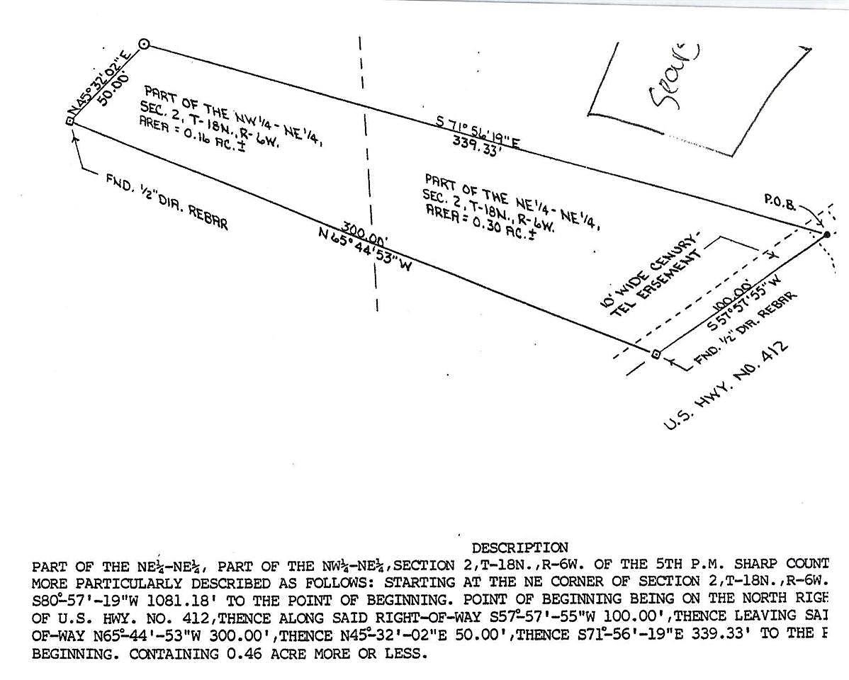 Metes & Bounds - Commercial Sale