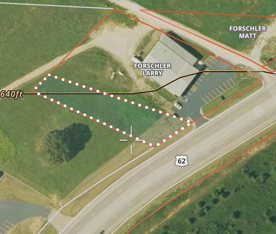 Prime Commercial Opportunity with 100’ Highway Frontage… Looking for the perfect location to launch or expand your business? This level, fully cleared .46-acre commercial lot offers unbeatable visibility and high traffic counts. Located directly adjacent to the well-established Forschler Home Center, this property benefits from existing consumer traffic and a prominent presence on the highway. Your future business will benefit from maximum brand presence and a steady stream of potential customers. The property is already fully cleared and level, significantly reducing your initial development timeline and site preparation costs. City water and electric utilities are conveniently located at the road for a straightforward connection. Whether you are envisioning a modern retail storefront, professional office suites, or a service-based facility, this strategic location provides a superior foundation for success in a growing commercial hub. Secure one of the few remaining cleared highway lots in the area and start building your vision today. Call Today!