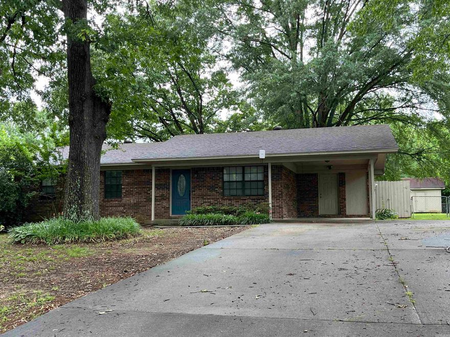 Newly remodeled. Paint, new dishwasher, range & closet doors. In last 2 years, new LVP flooring, bath fixtures, water system in laundry room & overhead plumbing. Open floor plan with movable island in the kitchen. Large fenced backyard. Storage building to convey. Agents see remarks & docs.