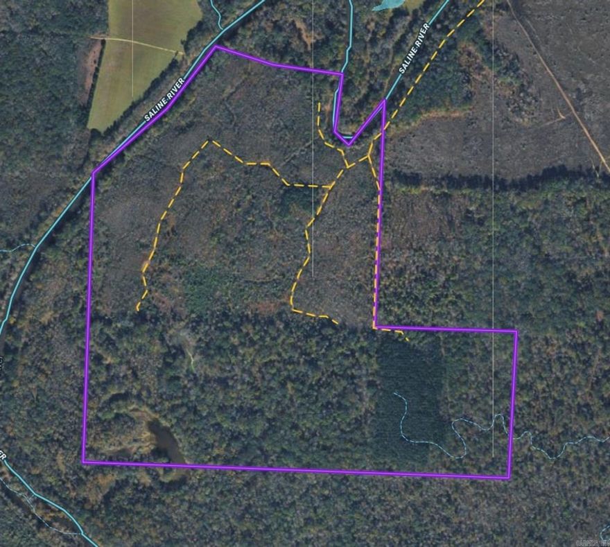 250± acres of productive hardwood timberland with fertile soil, tucked along the Saline River under an hour from Benton, Hot Springs, and Little Rock. You’ve got all the makings of a long-term timber play and a short-term hunting haven. Deer, turkey, and small game love it here—and so will your fishing pole. Several off-road trails are already in place. Like the iron trusses of Tull’s historic bridge, this land is built to support generations. Call your agent today and make this tract a part of your legacy.