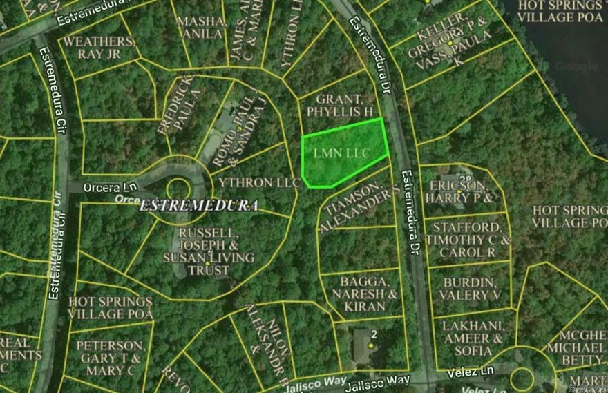 Pleased to announce this beautiful lot for sale! Located in a beautiful developing neighborhood in Hot Springs Village, this property has much to offer and much potential.